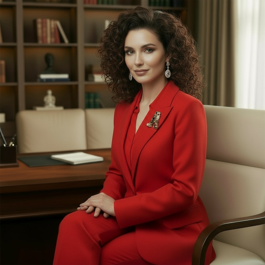 Broche - Lettre Couture